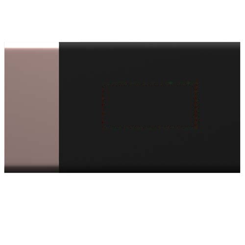 SCX.design P20 5000 mAh oplichtende slimme powerbank — drukvlak voorzijde
