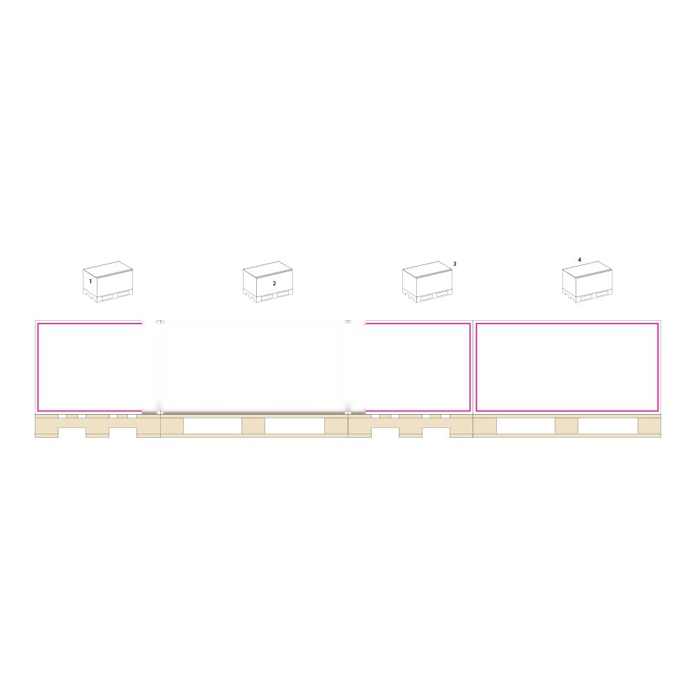 Palletblok 12x8x6cm — drukvlak rechterzijde