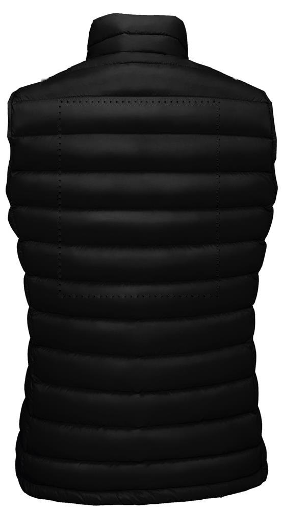 WILSON BW WOMEN - WILSON BW DAMES 380T — drukvlak achterzijde