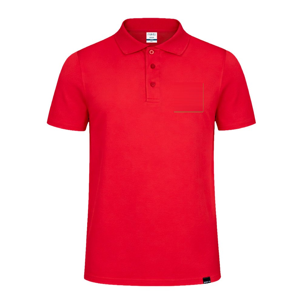 Polo Shirt Dekrom — drukvlak linkerborst