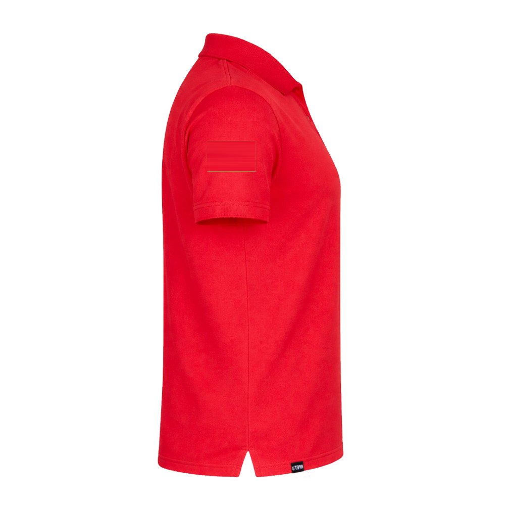 Polo Shirt Dekrom — drukvlak rechtermouw