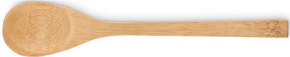 SETSTRAW - Bamboe bestekset met rietje — drukvlak spoon