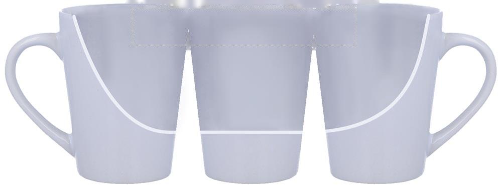 TAZA - Keramische mok — drukvlak binnenzijde