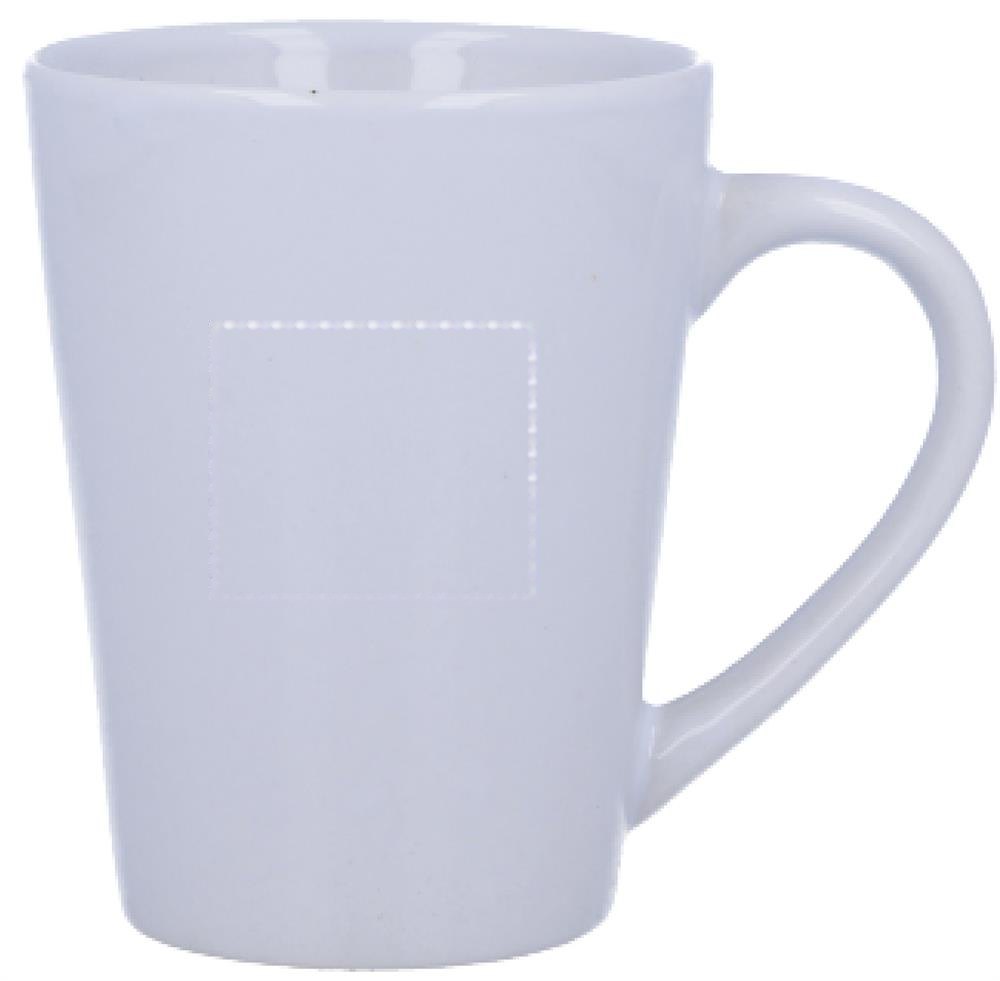 TAZA - Keramische mok — drukvlak rechtshandig