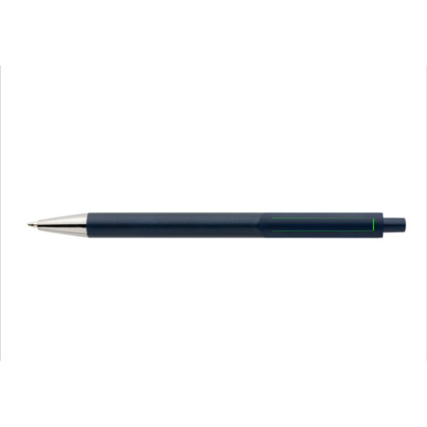 Amisk RCS-gecertificeerde pen van gerecycled aluminium — drukvlak clip