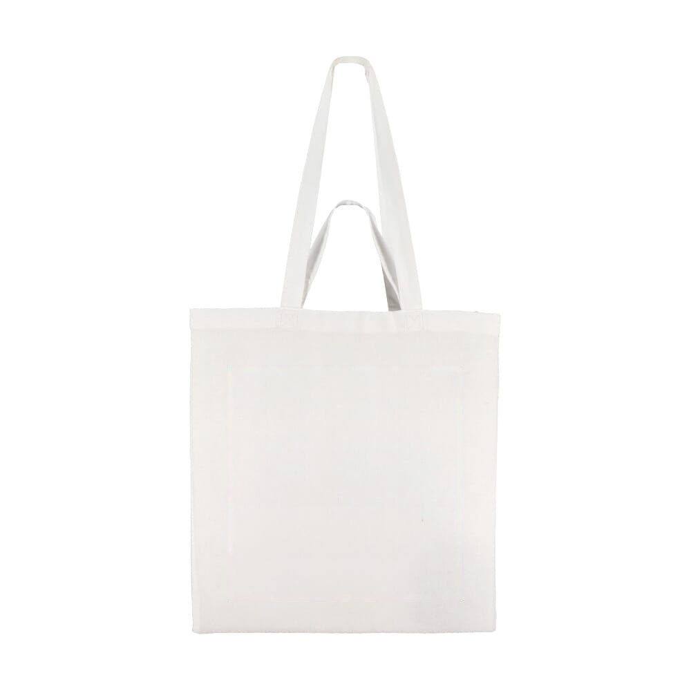 Katoen Tote OEKO-TEX® 38 x 10 x 42cm 140g/m² — drukvlak midden voorzijde