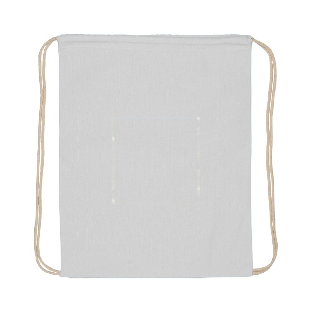 Rugzak katoen OEKO-TEX® 140g/m² 35x45cm — drukvlak midden