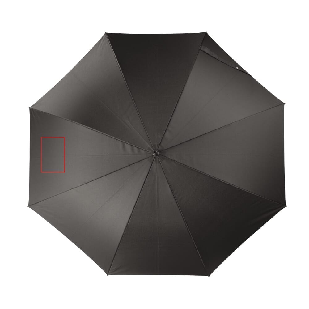 Stokparaplu 25” auto open — drukvlak linker paneel