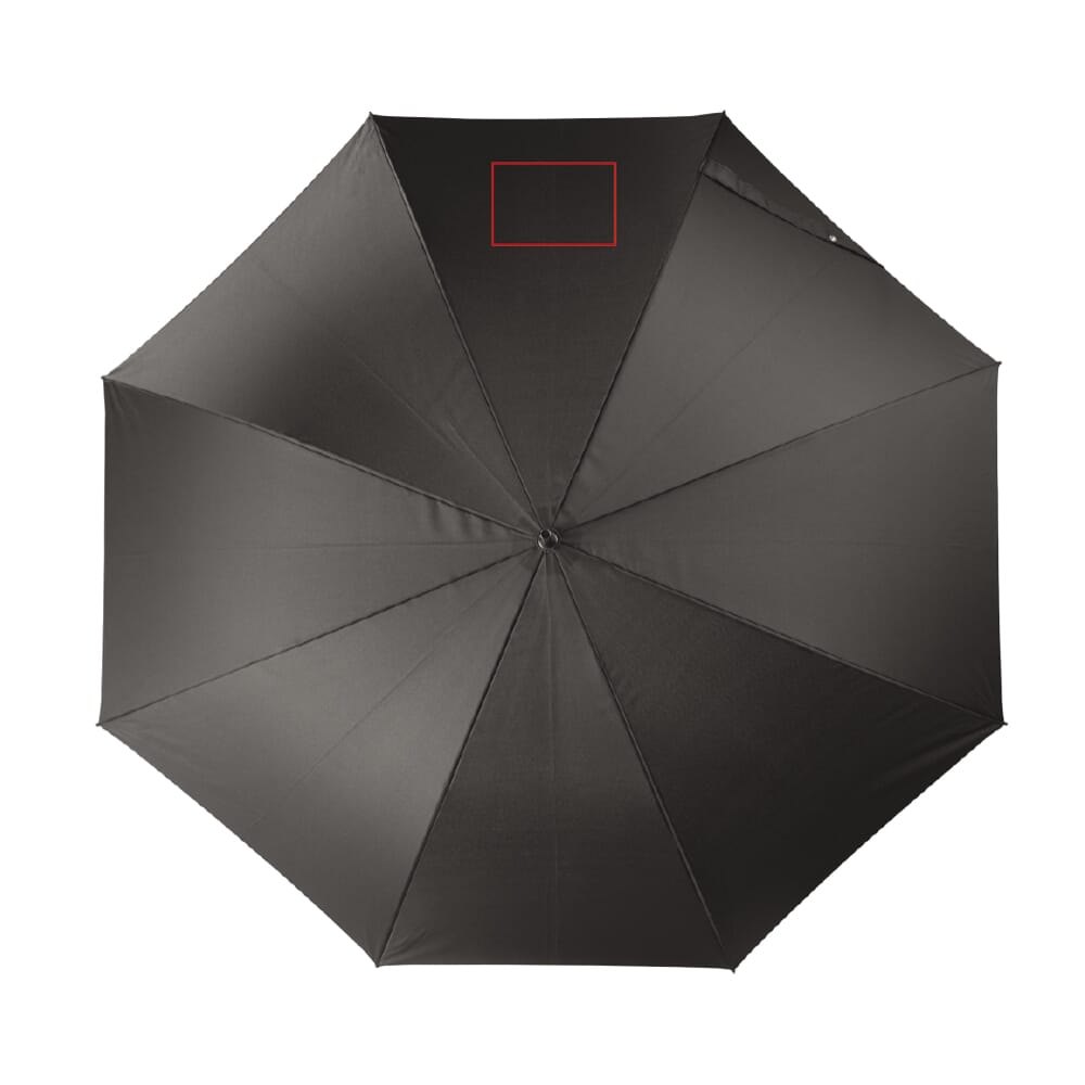 Stokparaplu 25” auto open — drukvlak bovenste paneel