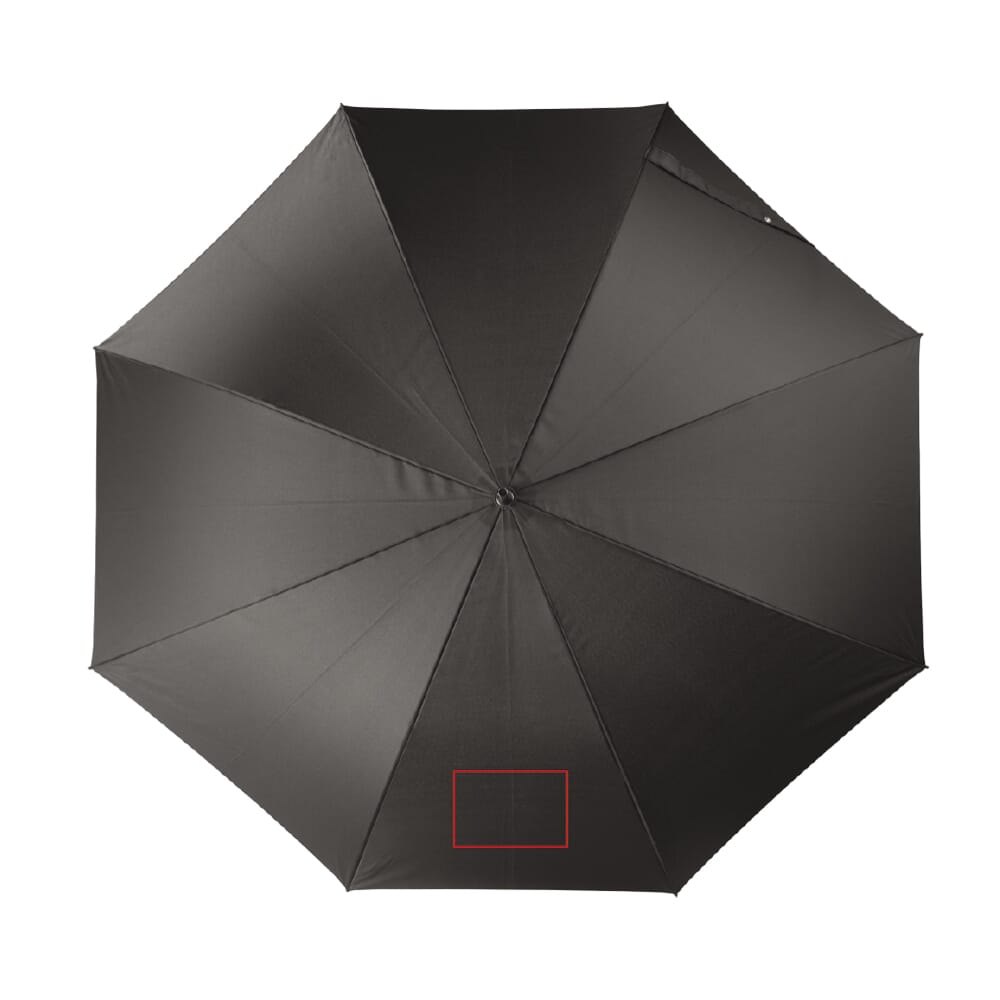 Stokparaplu 25” auto open — drukvlak onderste paneel