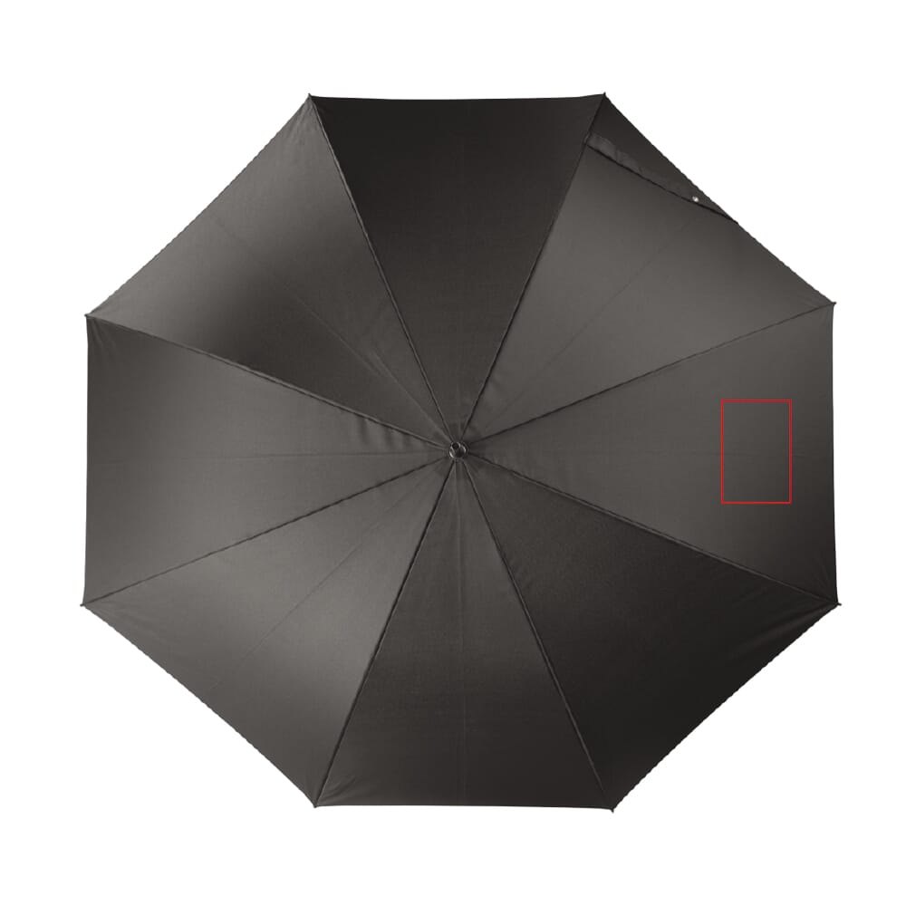 Stokparaplu 25” auto open — drukvlak rechter paneel
