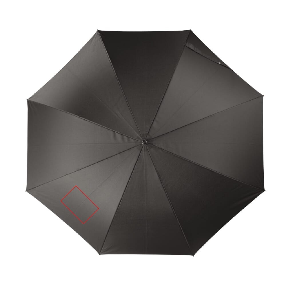 Stokparaplu 25” auto open — drukvlak linksonder paneel