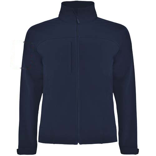 Rudolph unisex softshell jack — drukvlak rechter bicep
