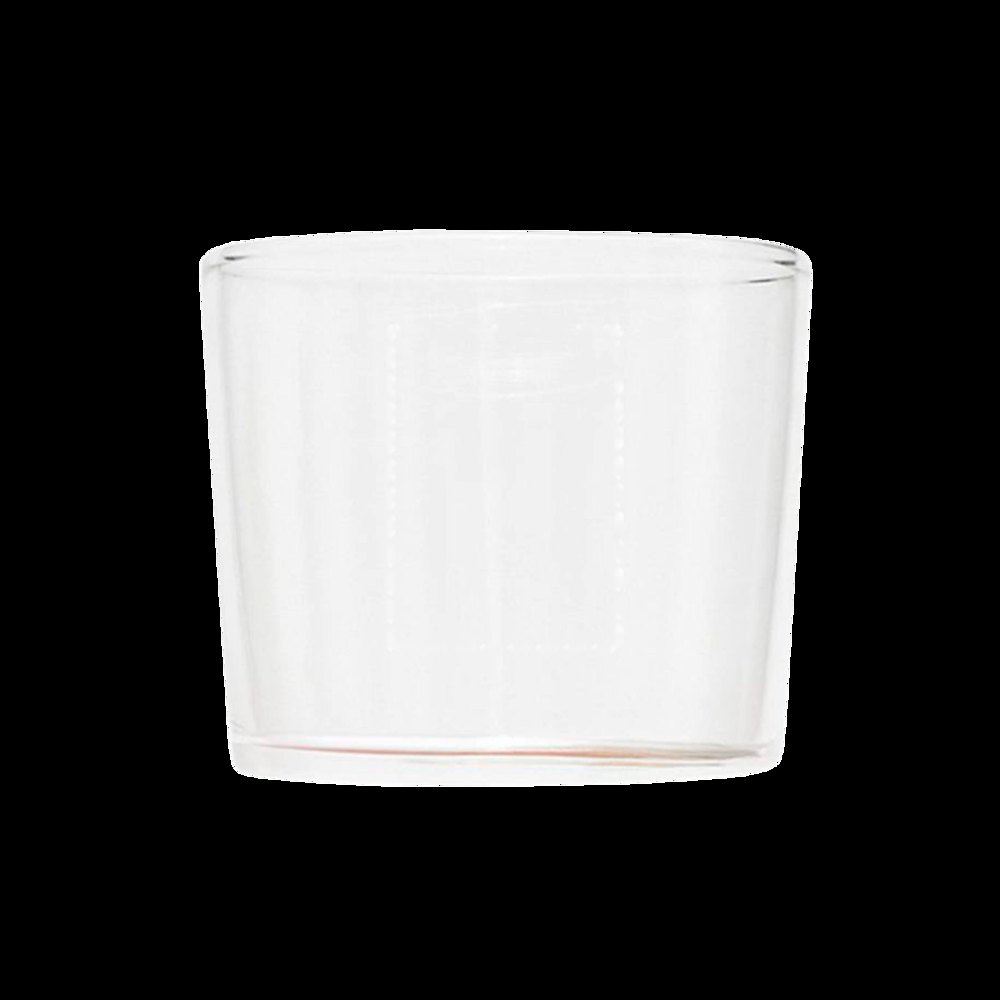 CALMY - Glazen karaf met drinkglas — drukvlak op de zijde van de glass