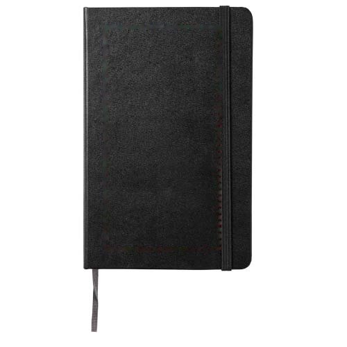 Moleskine Classic M hardcover notitieboek - gelinieerd — drukvlak voorzijde