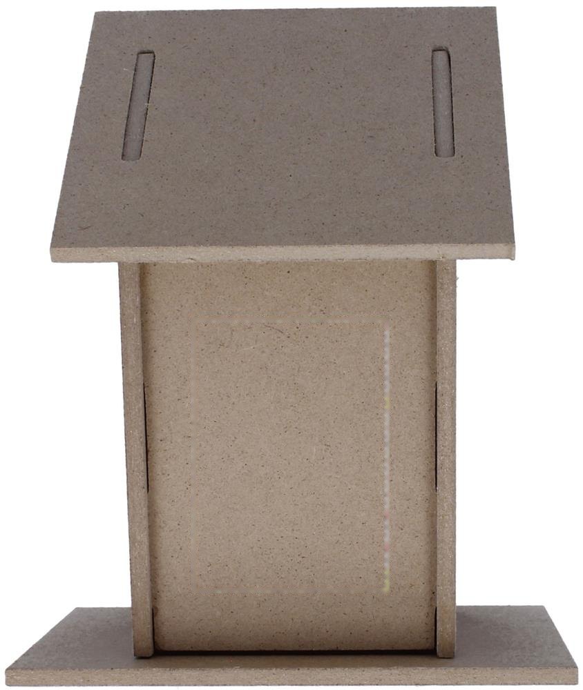 WOOHOUSE - Vogelhuisje van MDF — drukvlak rechts