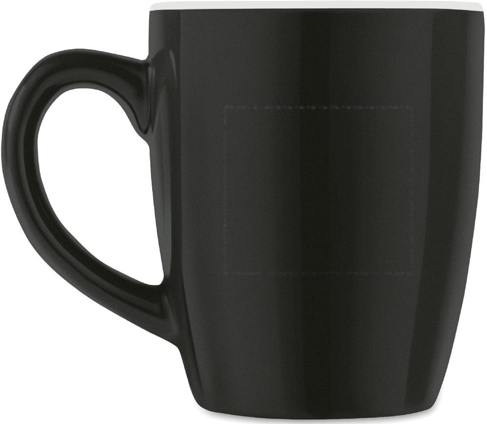 COLOUR TRENT - Keramische mok 290 ml — drukvlak linkshandig