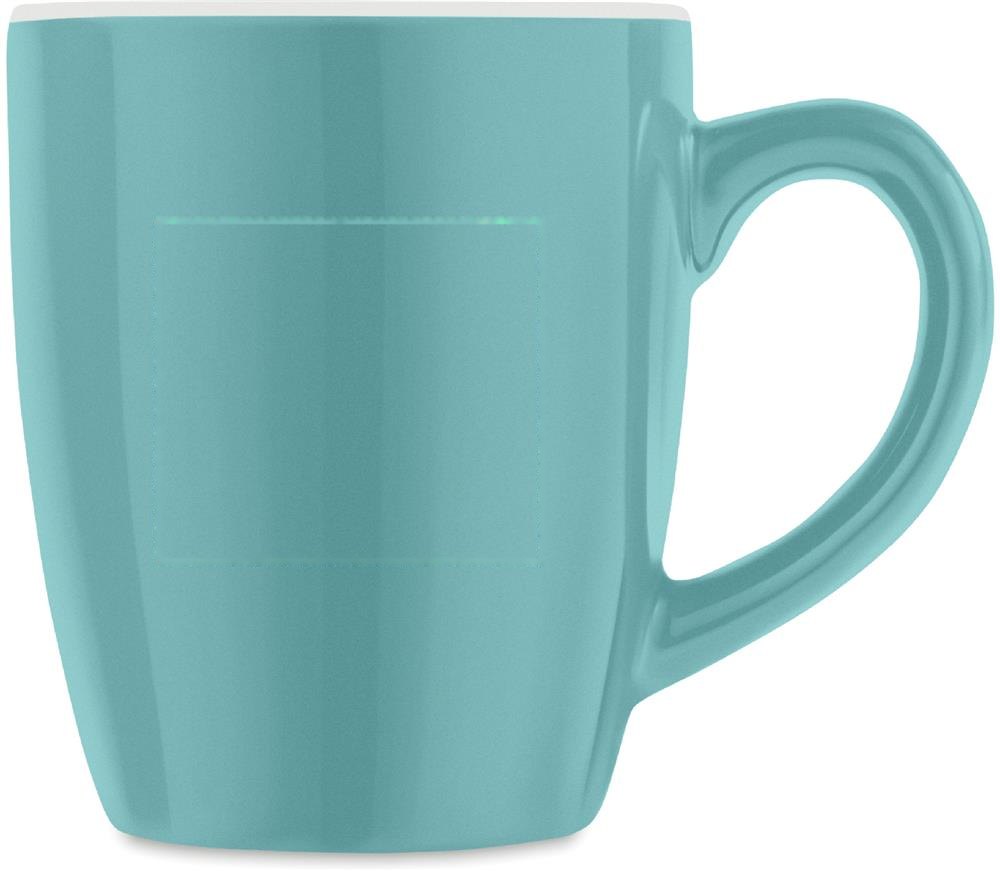 COLOUR TRENT - Keramische mok 290 ml — drukvlak rechtshandig