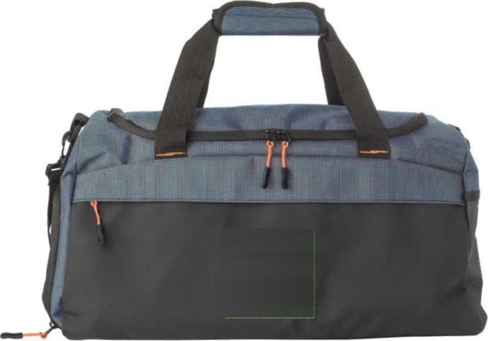 Sporttas Mabel | Polyester 500D | Tweekleurig — drukvlak voorvak