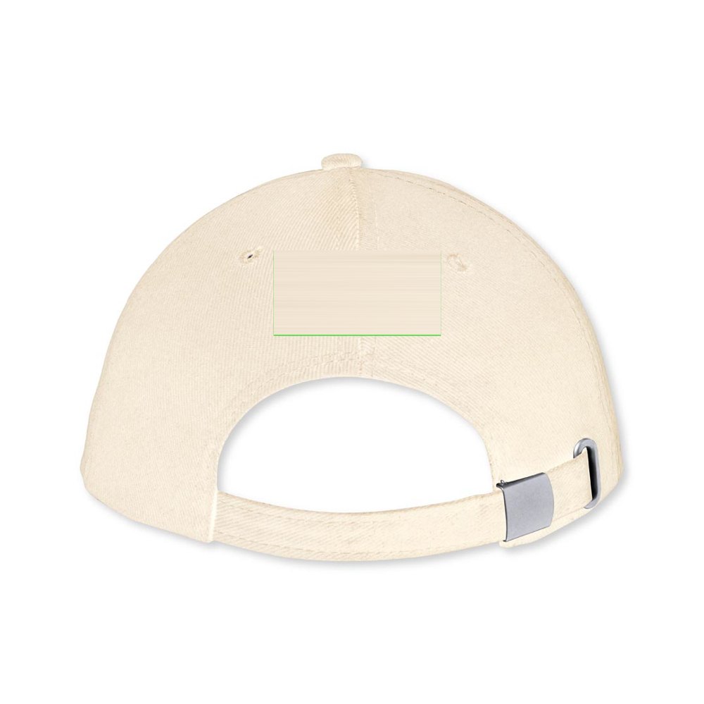 Pet Linnea — drukvlak achterkant boven sluiting