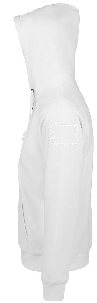 SPIKE MEN - SPIKE HOOD HEREN 280gr — drukvlak linkerarm