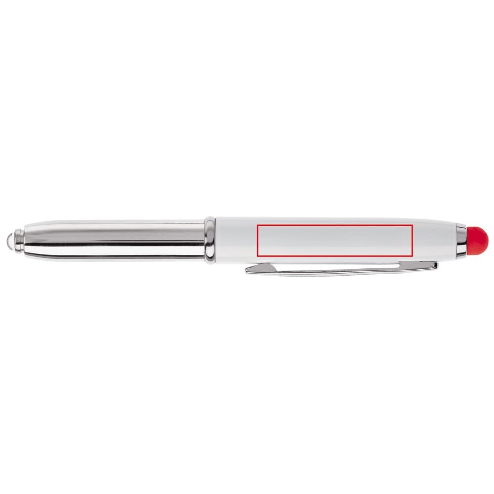 Balpen Shine stylus metaal — drukvlak 270 graden van de clip