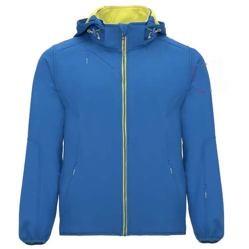 Siberia unisex softshell jack — drukvlak linker bicep