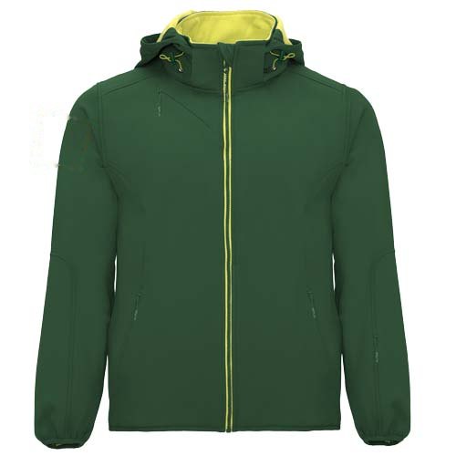 Siberia unisex softshell jack — drukvlak rechter bicep