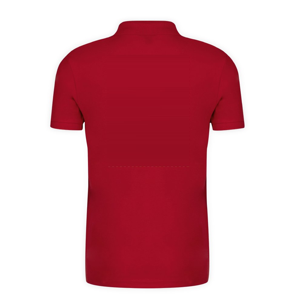 Polo Shirt Bartel Color — drukvlak midden op de rug