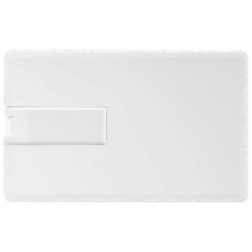 Slim creditcard-vormige USB 2GB — drukvlak voorzijde