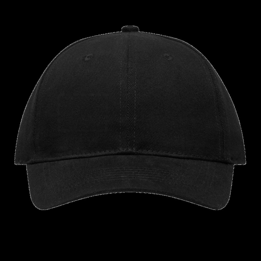 COTTURE - 6-panel baseballpet — drukvlak gecentreerd op de rechts zijde van de voorzijde