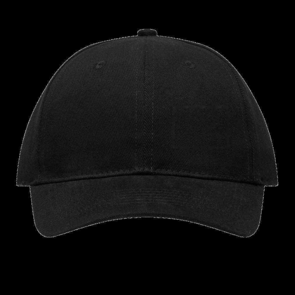 COTTURE - 6-panel baseballpet — drukvlak gecentreerd op de links zijde van de voorzijde