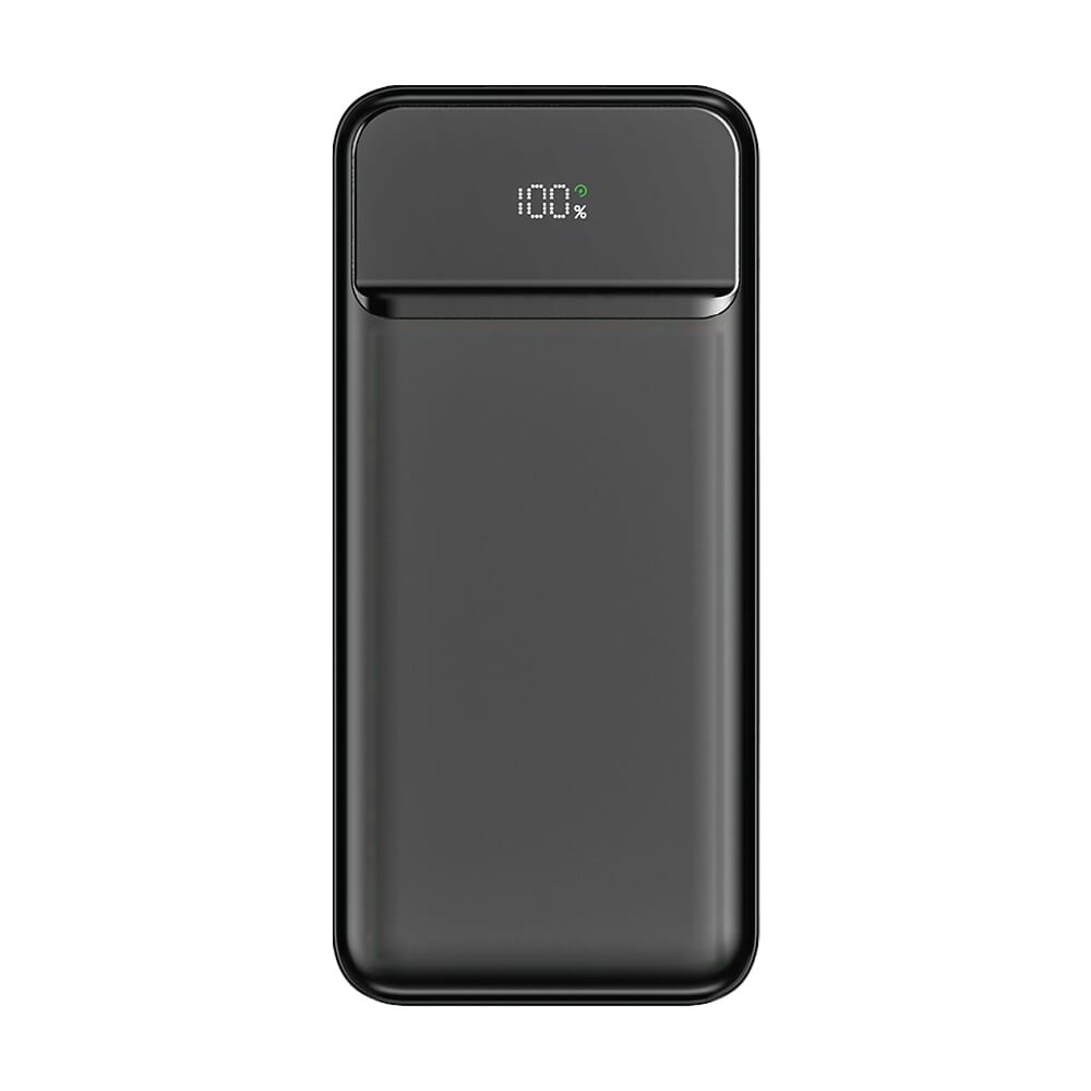 Nolu Powerbank met LED Display 10000 mAh — drukvlak bovenkant