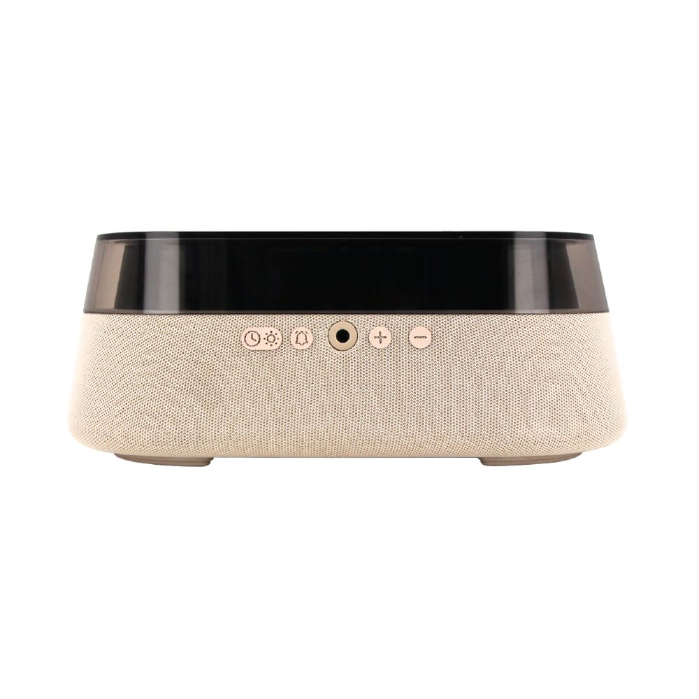4 in 1 speaker & draadloze lader — drukvlak achterzijde