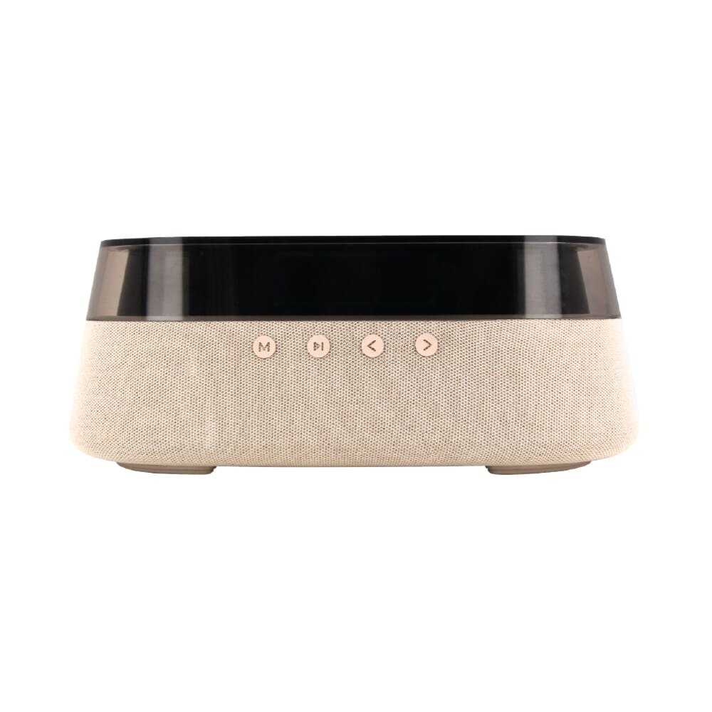 4 in 1 speaker & draadloze lader — drukvlak voorzijde