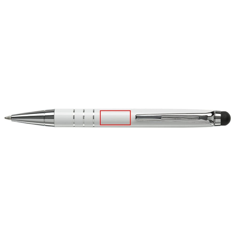 Balpen stylus metaal — drukvlak verlengde van de clip