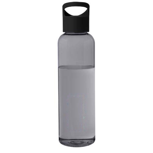 Sky 650 ml waterfles van gerecycled plastic — drukvlak voorzijde