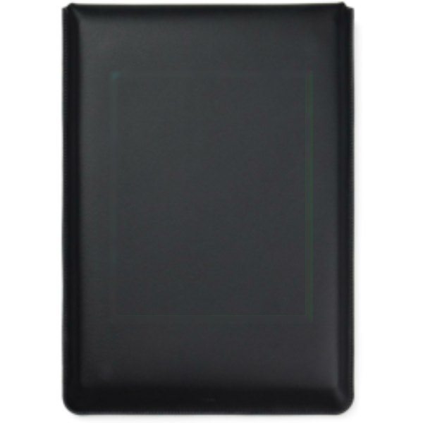 VINGA Timo PU RCS RPET 14" laptop sleeve — drukvlak artikel achterzijde