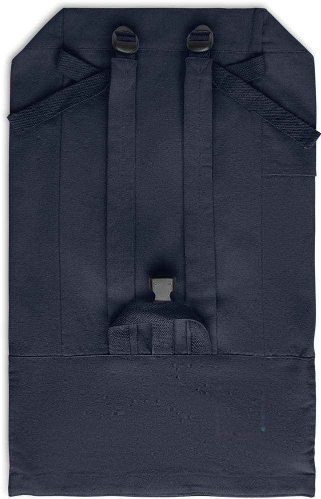 KAMET - Rolltop rugzak 390gr/m² — drukvlak bovenzijde links