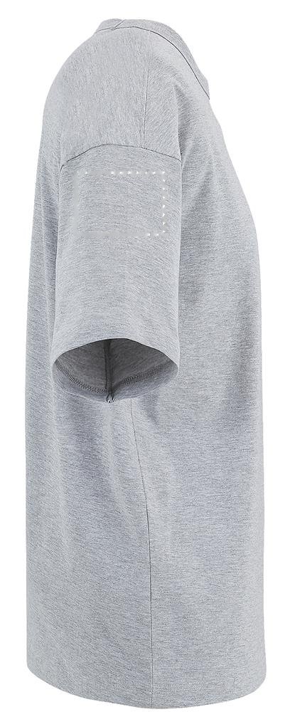 BOXY MEN - BOXY OVERSIZE T-SHIRT HEREN — drukvlak rechterarm