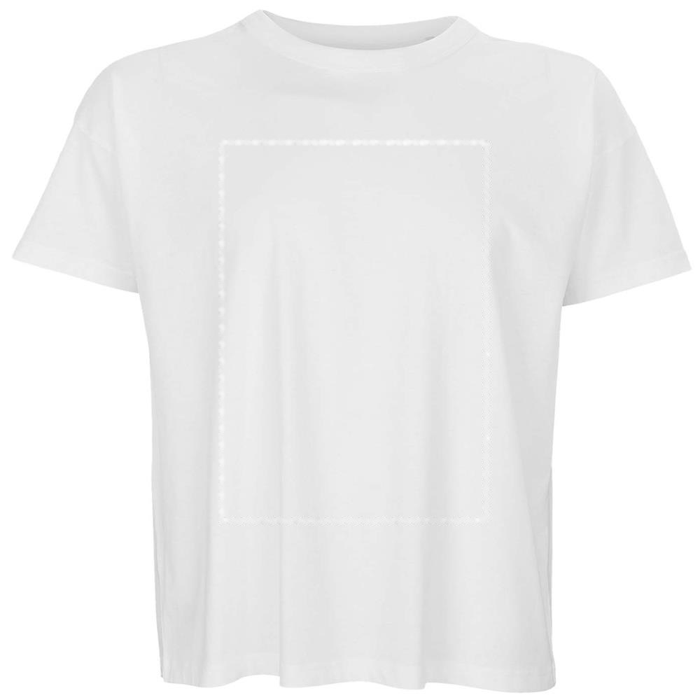 BOXY MEN - BOXY OVERSIZE T-SHIRT HEREN — drukvlak voorzijde