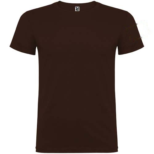 Beagle 155 g/m² herenshirt met korte mouwen — drukvlak linker bicep