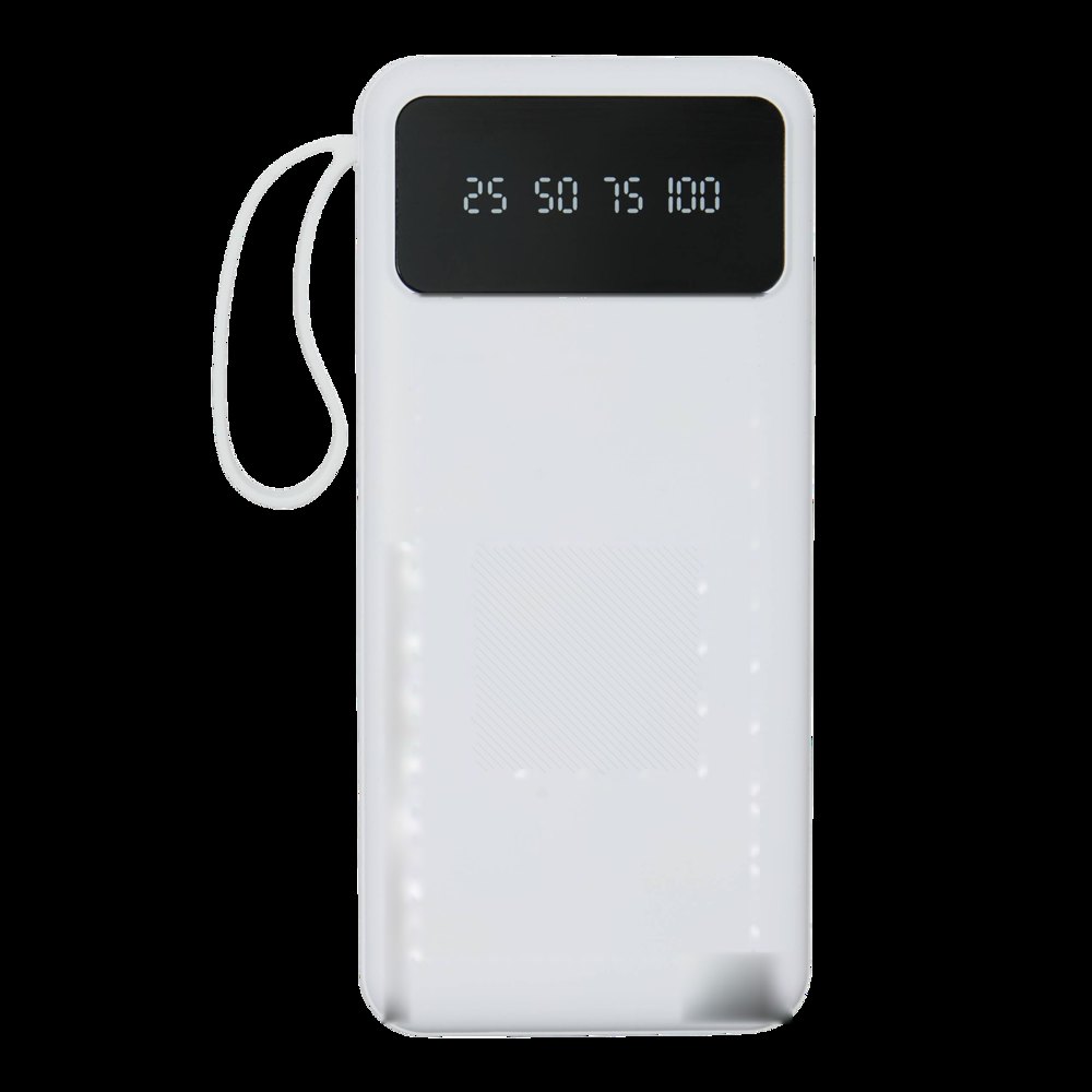 MULTI CHARGE - Powerbank — drukvlak gecentreerd op de voorzijde