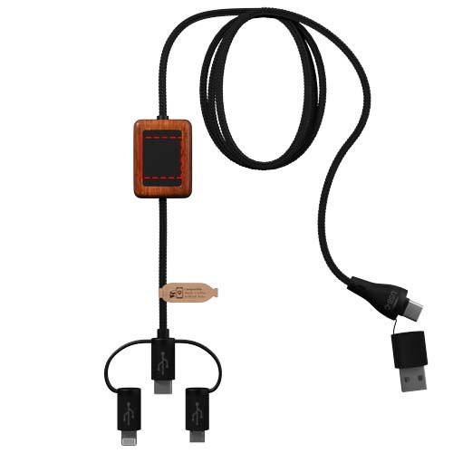 SCX.design C46 5-in-1 kabel voor CarPlay — drukvlak voorzijde