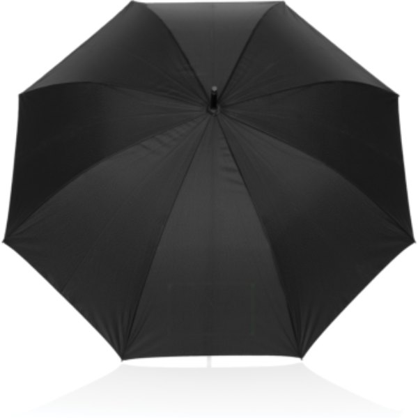 Swiss Peak Vero Aware™ RPET 25” umbrella met luxe handvat — drukvlak paraplu