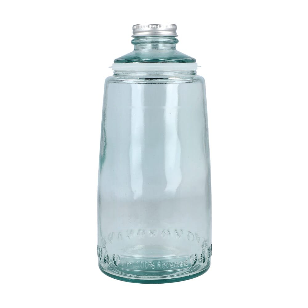 InSideOut Recycled Glass Drinking Set ReuuZ 1L — drukvlak op de karaf