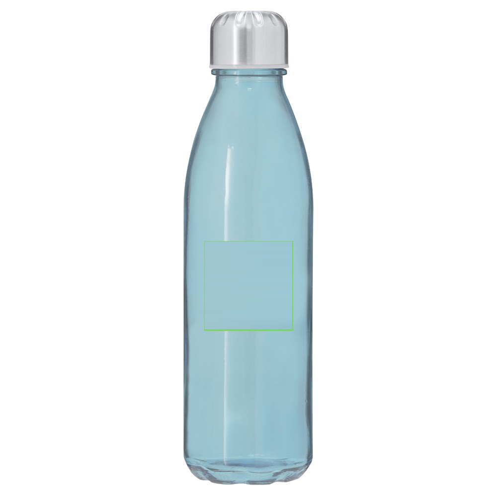 Fles Kamby — drukvlak midden op de fles