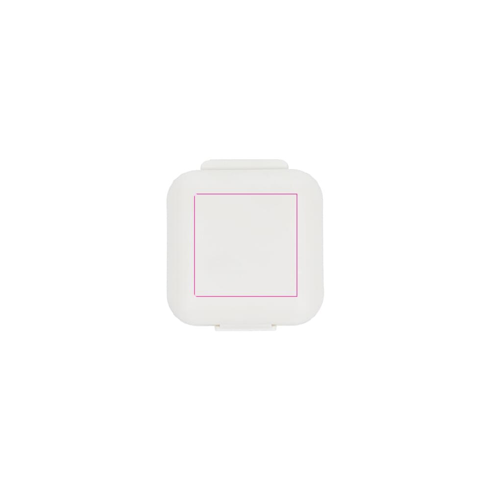 Compacte Pillendoos — drukvlak bovenkant