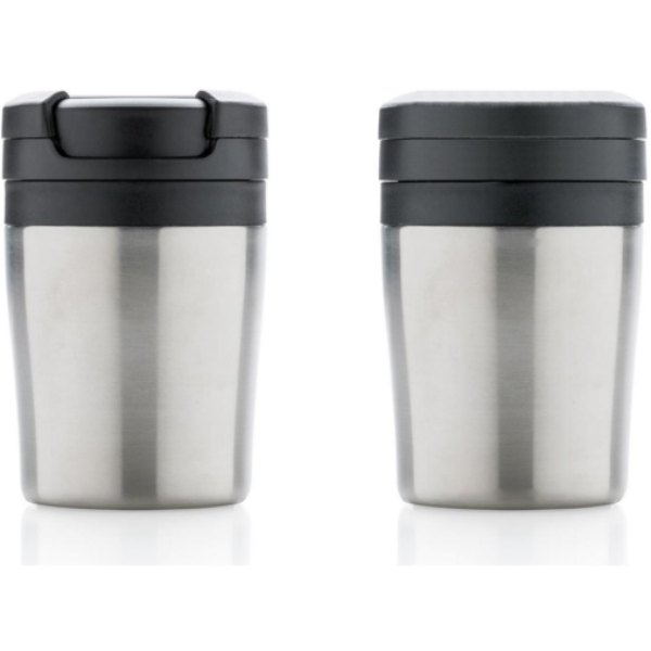 Coffee to go mok — drukvlak artikel achterzijde beneden