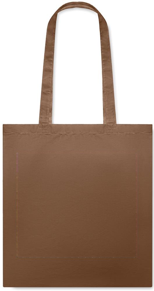 COTTONEL COLOUR++ - Boodschappentas 180 g/m² — drukvlak achterzijde 1